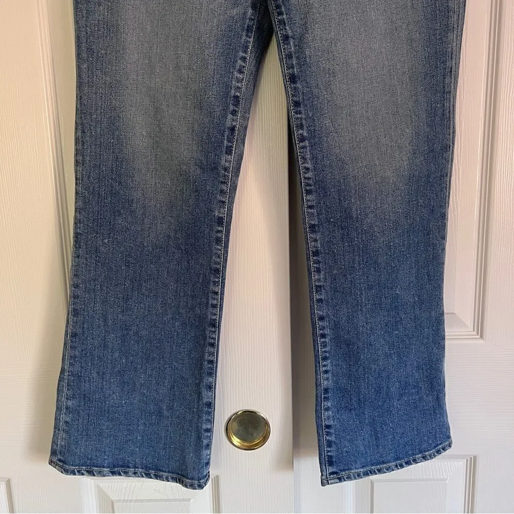 Moussy Vintage Cardino High Waist Flare Leg Jeans Blue US 31 NWT MSRP $350